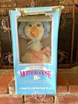 NEW IN BOX The Talking Mother Goose 1986 Tape Player Vintage Worlds of Wonder