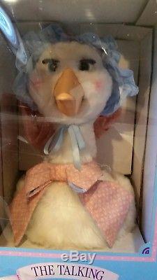 NEW IN BOX VINTAGE 1986 WORLDS of WONDER THE TALKING MOTHER GOOSE WITH EXTRAS