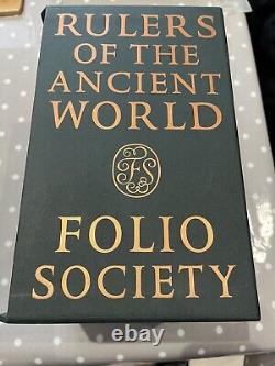 NEW MINT Folio Society Rulers of the Ancient World 5 Volume Box Set FREEPOST
