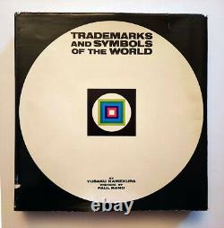 NEW PRICE! Trademarks and Symbols of the World coffee table book Vintage