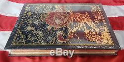 NEW SEALED D Day THE ILLUSTRATED WORLD OF TOLKIEN Easton Press Leather Hardcover