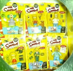 NEW! Simpsons World Of Springfield Series 1 Figures WOS Playmates Interactive