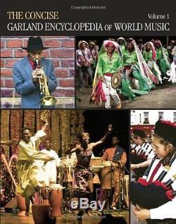NEW The Concise Garland Encyclopedia of World Music, Volume 1