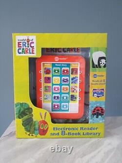 NEW The World of Eric Carle Electronic Reader & 8 Books Read Aloud Library Set