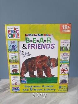 NEW The World of Eric Carle Electronic Reader & 8 Books Read Aloud Library Set