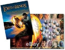 NEW ZEALAND 2003 LORD OF THE RINGS COINS, UNCIRCULATED COIN SET, 18x50 CENTS