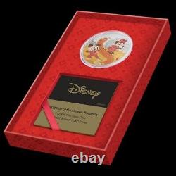 NIUE 2020 DISNEY YEAR OF THE MOUSE MICKEY 1oz SILVER PROOF PROSPERITY COIN $2.00