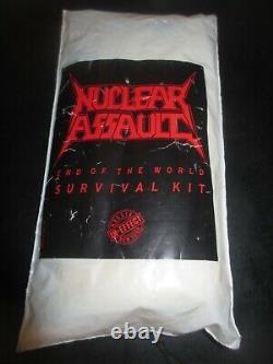 NUCLEAR ASSAULT End Of The World Survival Kit PROMO ITEM RAINCOAT NEW