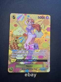 Nami OP08-106 OP09 SR Alternate Art Emperors of the New World One Piece TCG