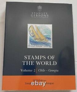 New 2020 Sg Stamps Of The World Full Set Of 6 Catalogues A-z With Dust Covers