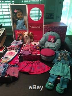 New American Girl Of The Year 2011 Kanani 18 Doll With Her World Clothes Chair