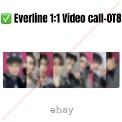 New Ateez The World Ep. Fin Will -everline Video Call /ateez Crazy Form+gift