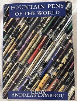 New Fountain Pens Of The World Book, by Andreas Lambrou, Master Edition