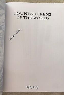 New Fountain Pens Of The World Book, by Andreas Lambrou, Master Edition