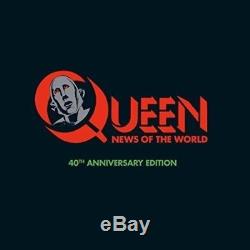 New QUEEN 40th Anniversary Super Deluxe CD+DVD+LP NEWS OF THE WORLD Japan F/S