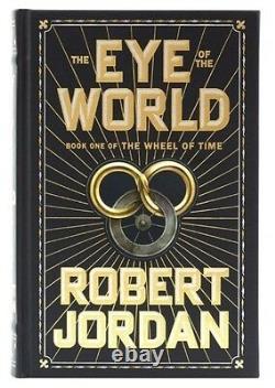 New Rare Leatherbound THE EYE OF THE WORLD Wheel of Time Book 1 Robert Jordan