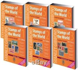 New Stamps Of The World 2017 Catalogue. 6 Volumes By Stanley Gibbons