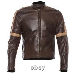 New Tom Cruise Mens War of The Worlds Brown Leather Jacket