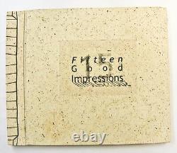 New World School Of The Arts Portfolio Fifteen Good Impressions 2001 Limited Edt