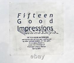New World School Of The Arts Portfolio Fifteen Good Impressions 2001 Limited Edt