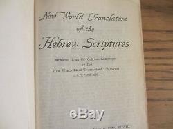 New World Translation Of The Holy Scriptures Green Rare Fat Boy Watchtower Bible