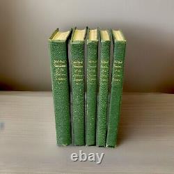 New World Translation of the Hebrew Scriptures Watchtower Volumes 1-5 1st Ed