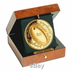 New Zealand 2003 $10 Gold Proof Coin The Lord of the Rings