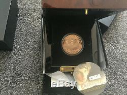 New Zealand -2003 Gold Proof Coin- Lord of The Rings- Frodo and The One Ring