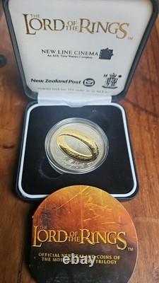 New Zealand 2003 Silver Proof Coin- Lord of The Rings Coin