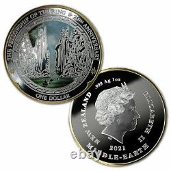 New Zealand 2021 The Lord of the Rings Silver Proofs- The Quest of the Ring