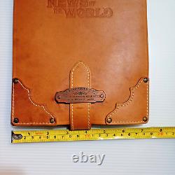 News of The World Goldfold leather Capt Kidd Telegraph Tom Hanks Rare