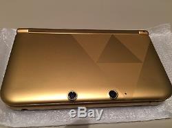 Nintendo 3DS XL The Legend of Zelda A Link Between Worlds Gold System New