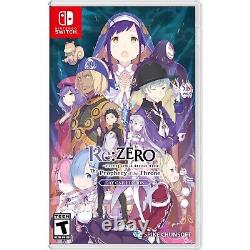 Nintendo Switch REZERO Prophecy Of The Throne Collectors Edition UK