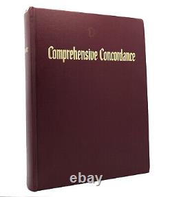 No Author Noted COMPREHENSIVE CONCORDANCE Of the New World Translation of the Ho