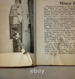 OMG-THE ONLY ONE New Pictorial Atlas of the World 1924 James & Burgoyne