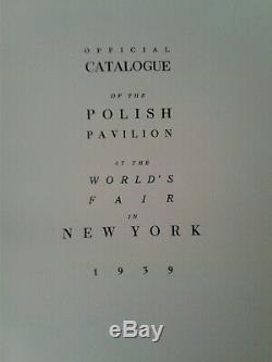 Official Catalogue of the Polish Pavilion at the 1939 World's Fair in New York