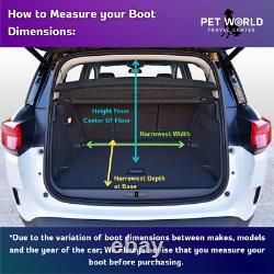 PET WORLD Range Rover Evoque Travel car sloping pet puppy dog crate cage