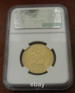 Philippines 1975 Gold 1000 Piso NGC MS68 3rd Anniversary of The New Society