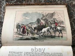 Pioneer Heroes of the New World, Henry Brownell 1855 Hand-Colored PlatesMormon