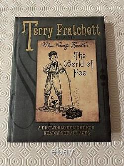 Pratchett World Of Poo Signed Stamped 1st Edition 1st Print Very Fine/New