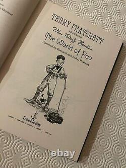 Pratchett World Of Poo Signed Stamped 1st Edition 1st Print Very Fine/New