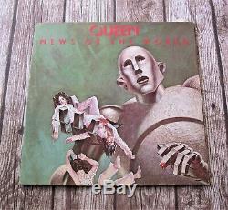QUEEN FACTORY SAMPLE News Of The World Album Vinyl ROGER TAYLOR Promo LP