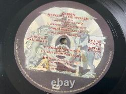 QUEEN NEW OF THE WORLD UK EMI 1977 1st PRESS SLEEVE & VINYL NEAR MINT