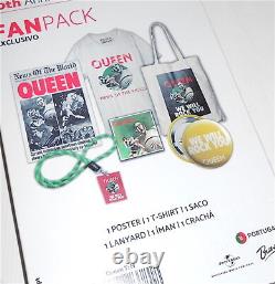 QUEEN NEWS OF THE WORLD FAN PACK Lim. Ed. 2017 Portugal Box Gadgets Official