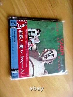 QUEEN NEWS OF THE WORLD Japanese SHM audiophile CD Mini-LP Sleeve New Seal