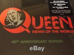 QUEEN News Of The World 40th Anniversary Edition Vinyl+ /Cd + DVD (LP box)