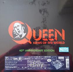 QUEEN News Of The World JAPAN 40th Anniversary Edition BOX Vinyl SHM CD rare