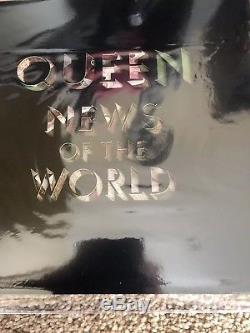 QUEEN, News Of The World (MEGA RARE 40 YEAR LTD ED PICTURE DISC) Freddie Mercury