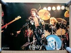 QUEEN News of the World 1977 WARNER PIONNER Japan Original Poster A1 (23x33)