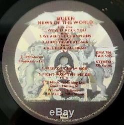 QUEEN News of the World UK EMI EMA 784 -1/-2 NEAR MINT LP